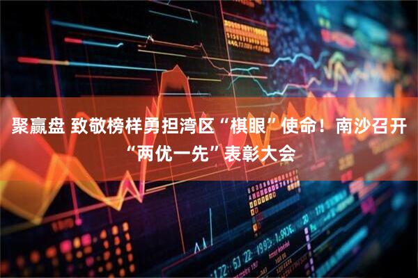 聚赢盘 致敬榜样勇担湾区“棋眼”使命！南沙召开“两优一先”表彰大会